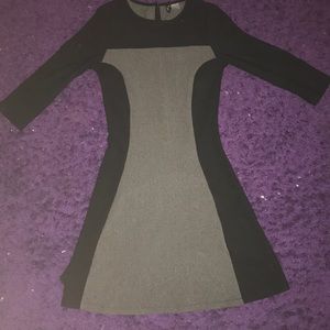 A long sleeve dress